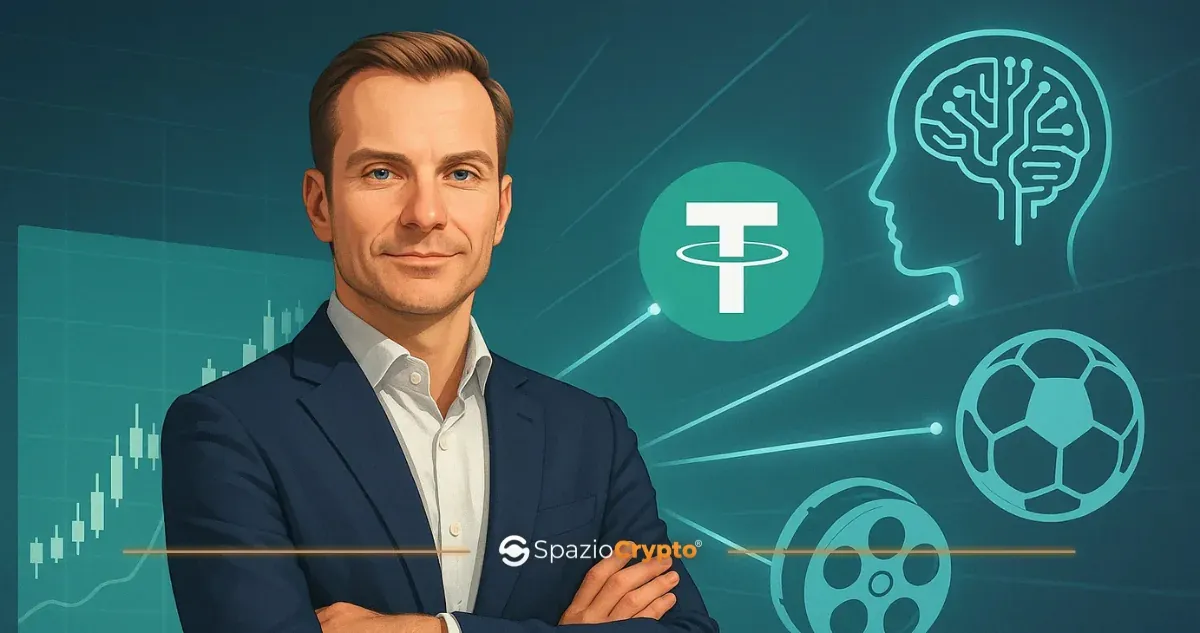 Tether Investe €10M Nei Media Italiani Con Be Water