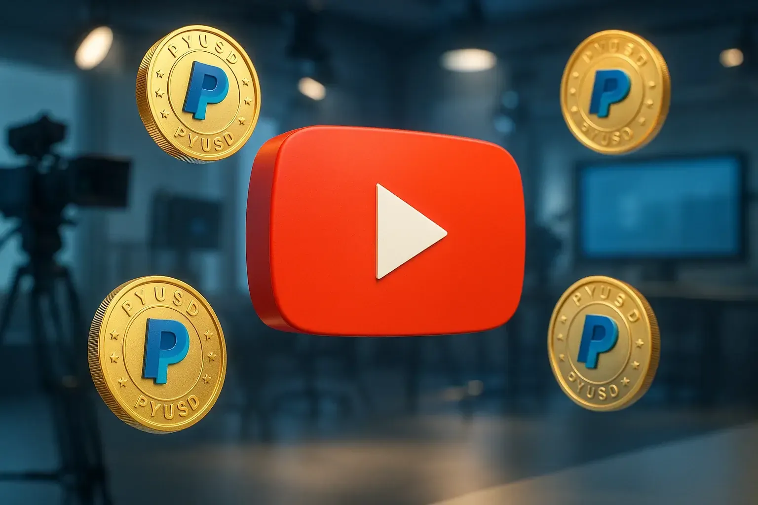 YouTube integra PYUSD di PayPal per pagare i creator USA