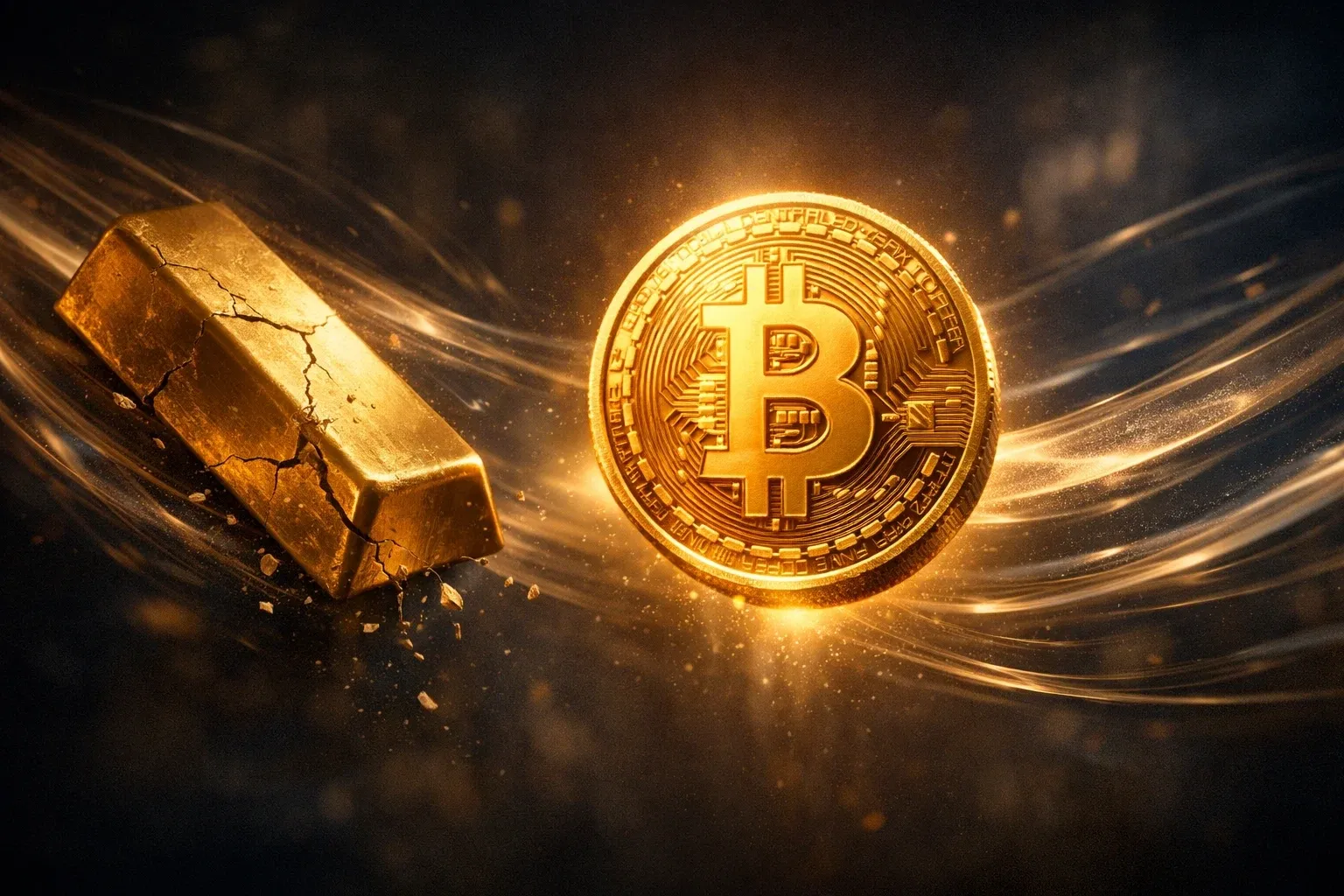 Bitcoin scivola sotto gli 80.000$: Resilienza d'acciaio contro il crollo dell'oro