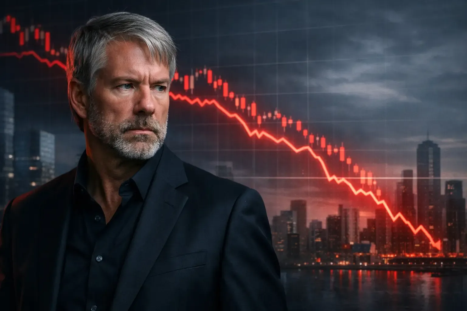 MicroStrategy sotto assedio: il crollo di Bitcoin brucia miliardi di valore