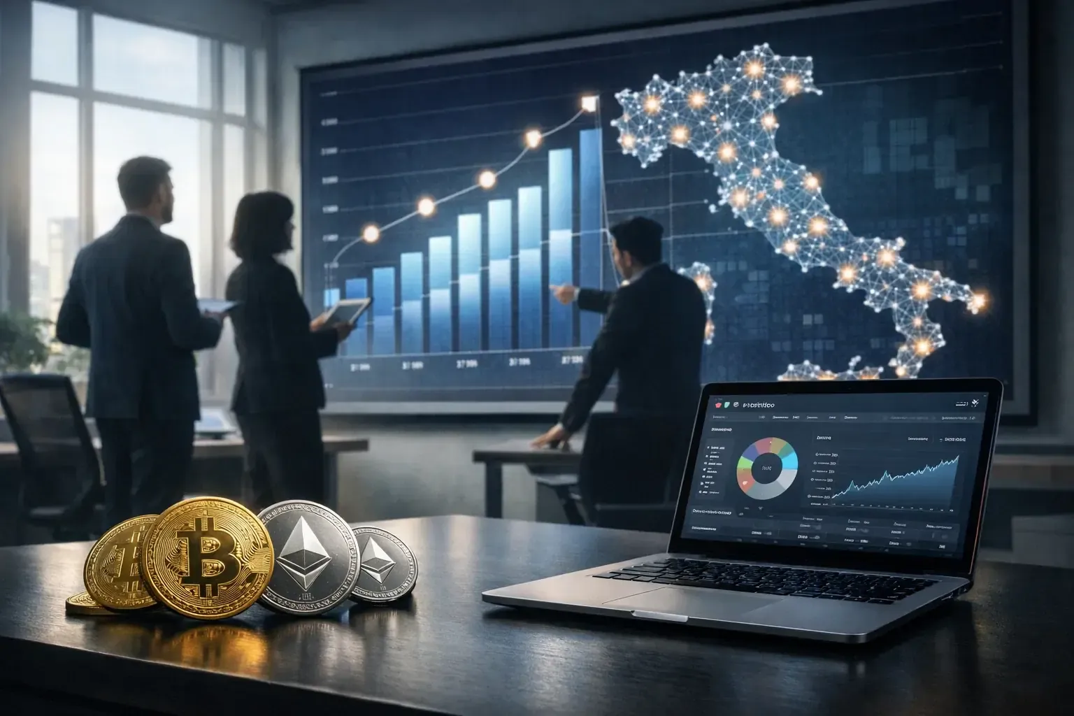 Le crypto in Italia corrono, l'educazione finanziaria meno