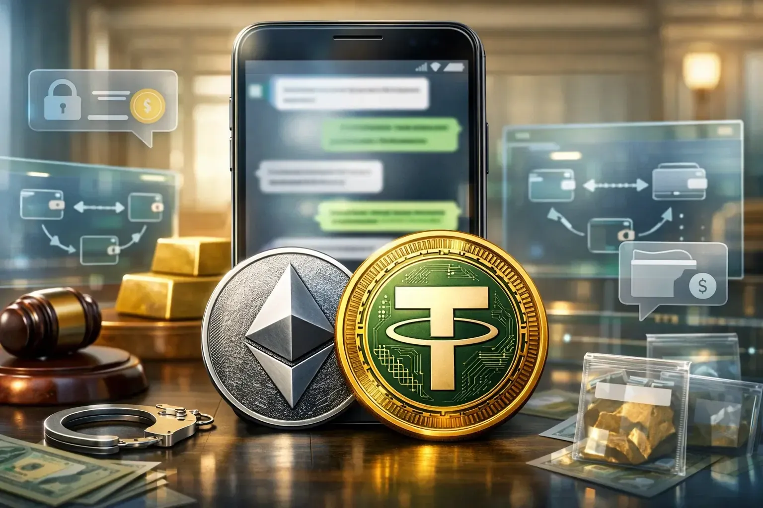 USA sequestra 3,4 milioni in Tether per truffa crypto
