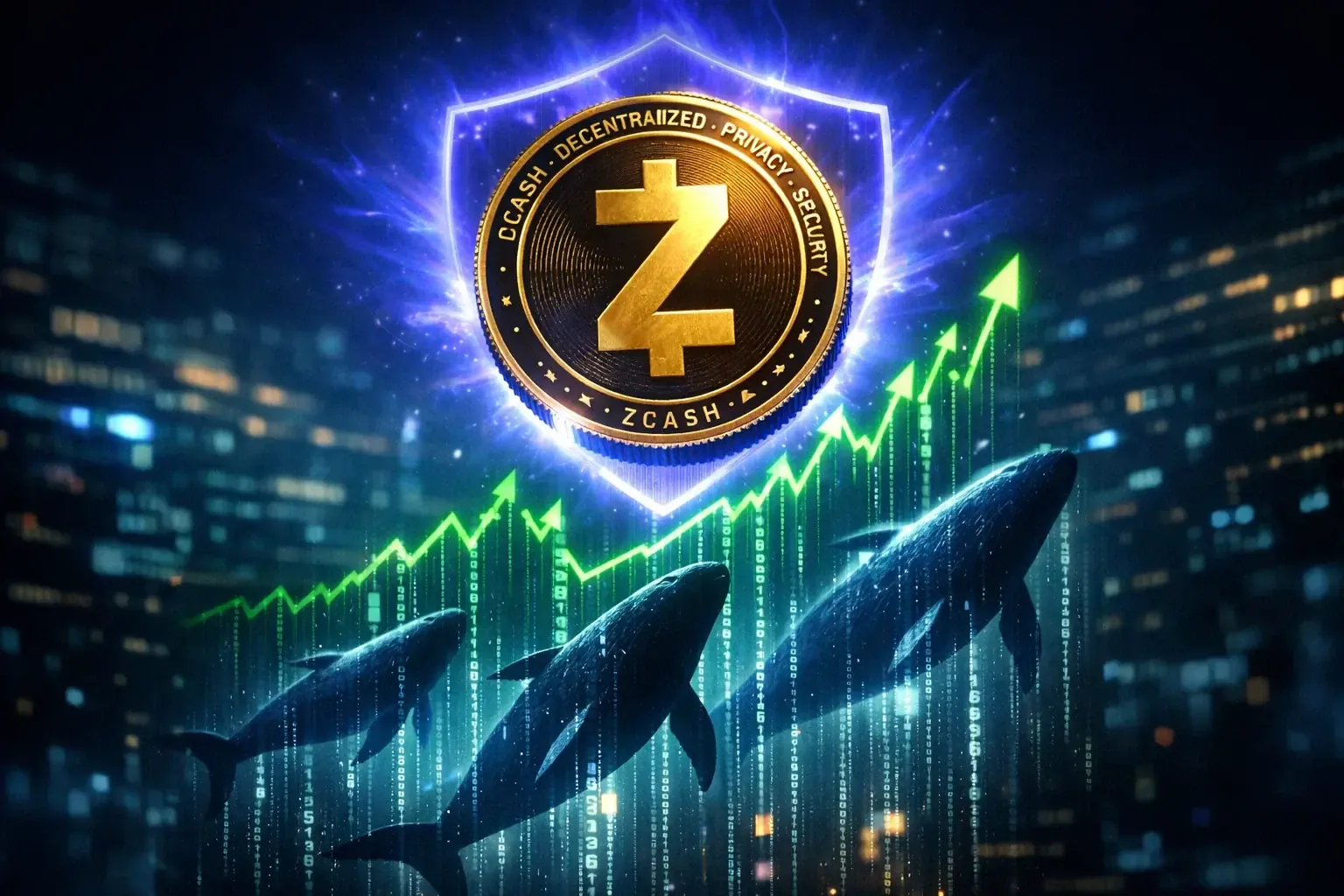 Zcash (ZEC) Rally +7%: Balene e ZODL Puntano a $250