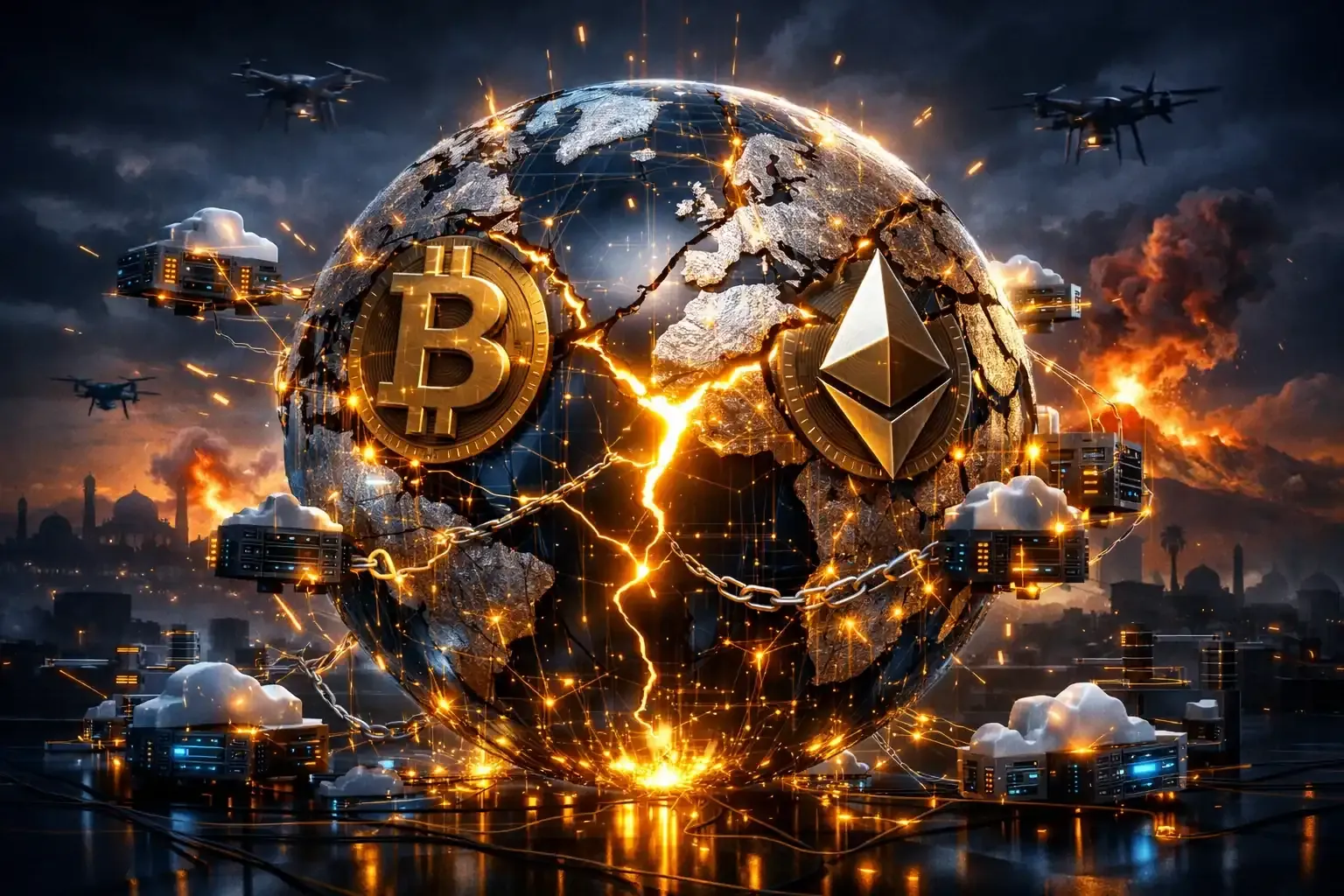 Effetto Domino in Medio Oriente: Perché le minacce dell'Iran scuotono il cuore del Crypto