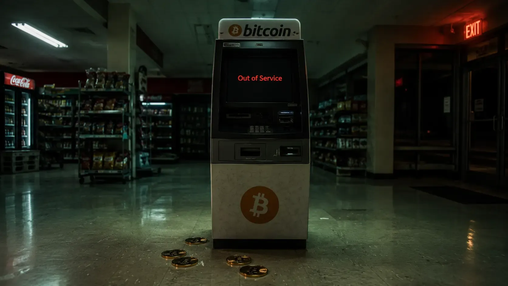 Bitcoin Depot fallisce: 9.276 ATM offline il 18 maggio 2026