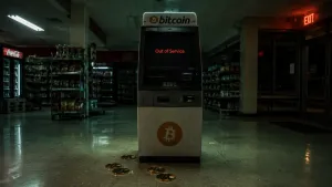 Bitcoin Depot fallisce: 9.276 ATM offline il 18 maggio 2026