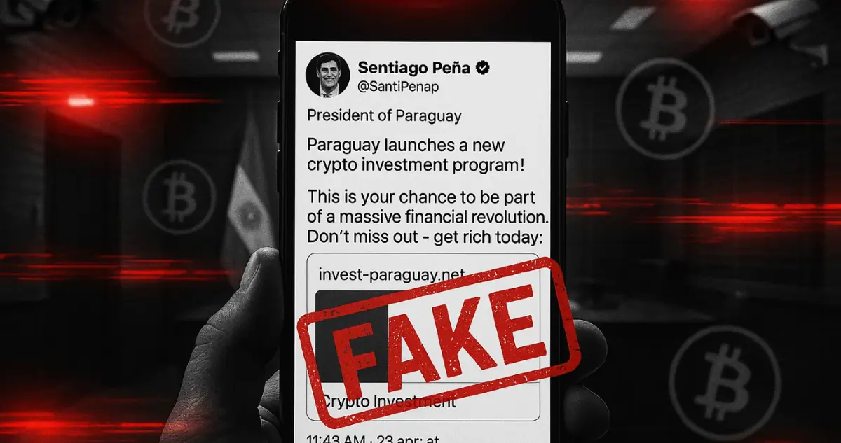 Hacker Usano X Del Presidente Del Paraguay Per Truffa BTC