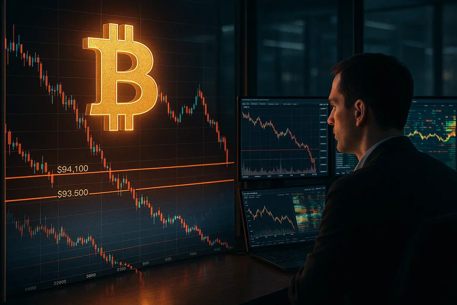 Crollo Bitcoin: Mezzo Miliardo di Liquidazioni e Guadagni 2025 Azzerati
