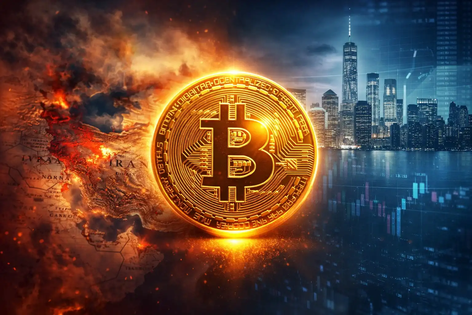 Bitcoin rompe gli indugi: sopra i 95.000$ tra inflazione USA e venti di guerra in Iran