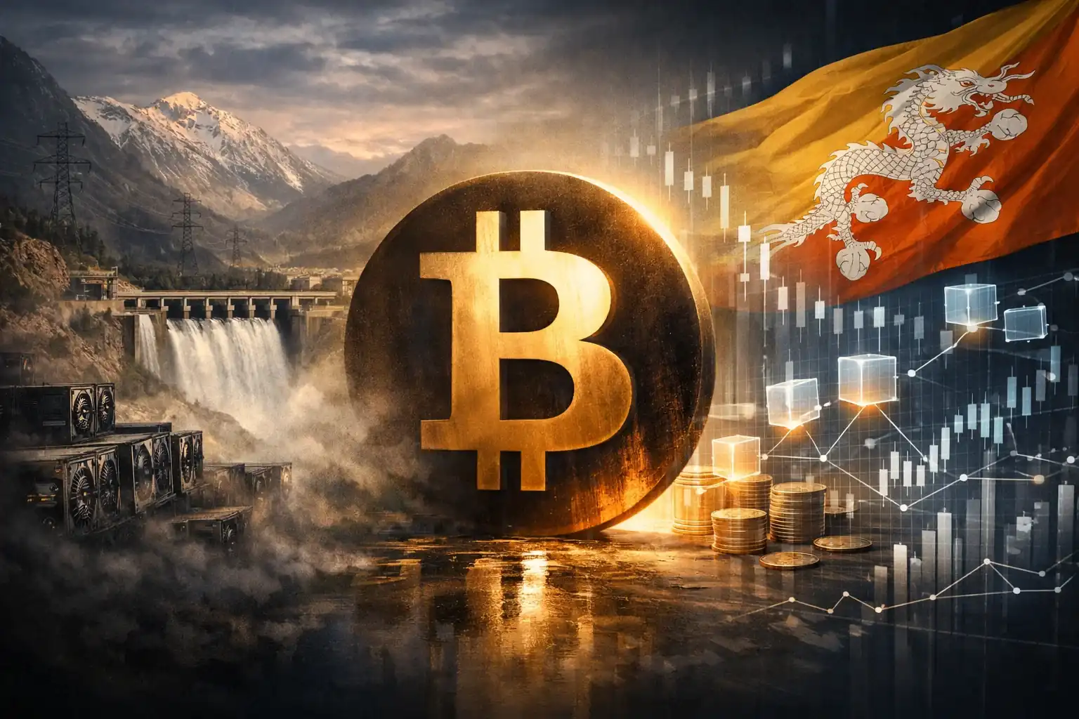 Il Dragone si ritira? Il Bhutan liquida 22,4 milioni di dollari in Bitcoin