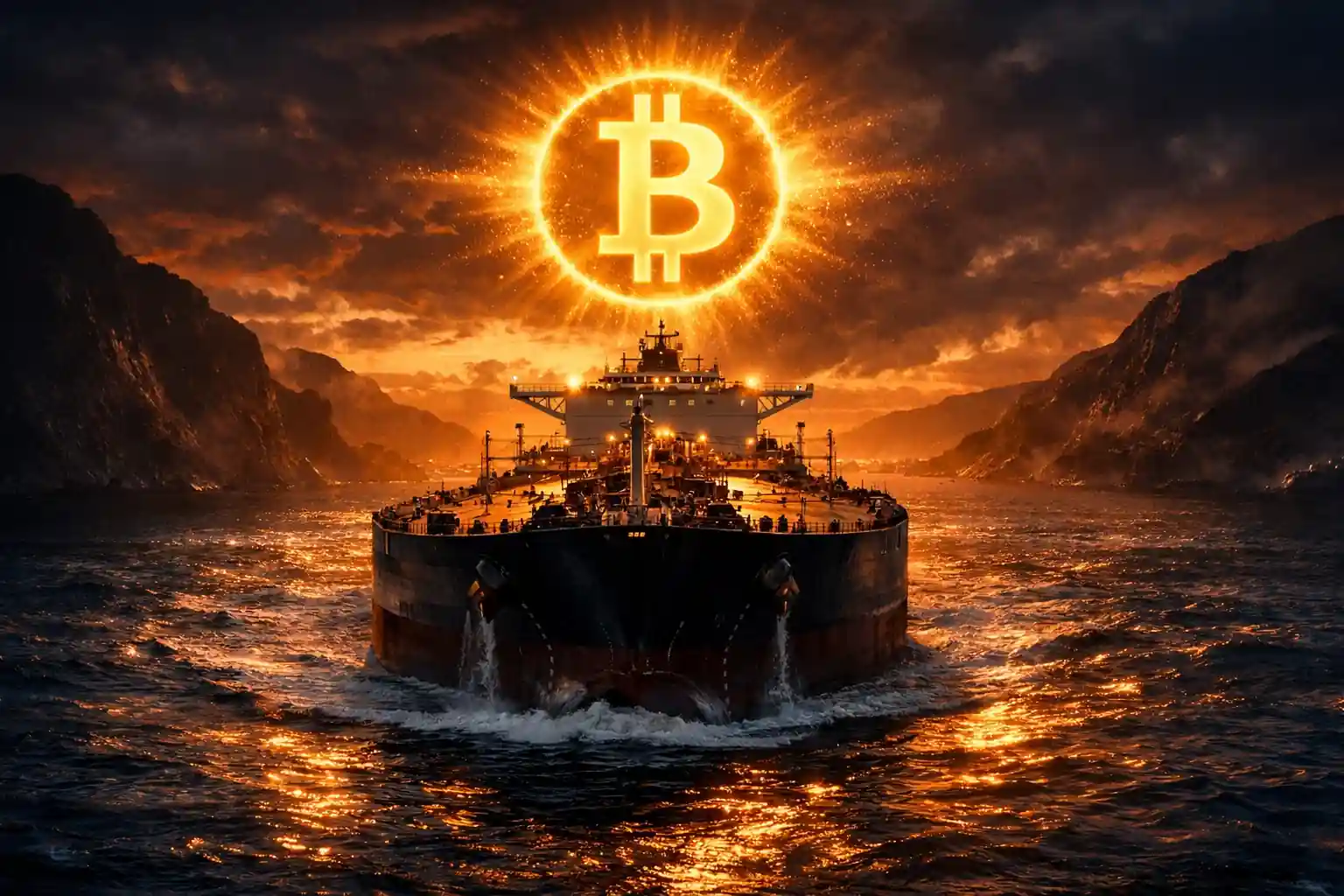 Iran chiede Bitcoin per passare lo Stretto di Hormuz