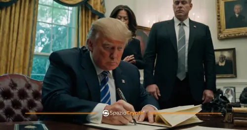 Trump Firma Ordine per Riserva Strategica di Bitcoin
