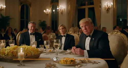 TRUMP Token: Balene Accumulano Tra Polemiche e Gala