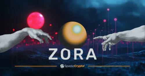 Zora Lancia Airdrop Token ZORA Durante Calo NFT