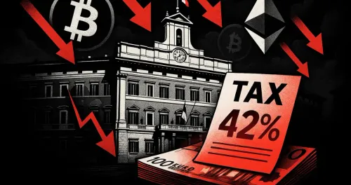 Italia: Tassa Crypto Al 42% Nel Bilancio 2025