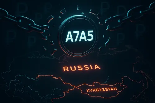 Stablecoin Russa A7A5 Muove $9,3 Mld In 4 Mesi