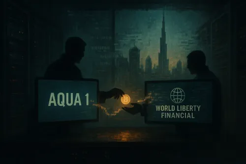 Web3port dietro Aqua 1: 100M$ a Trump in Cripto