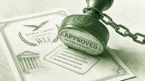 World Liberty diventa una banca? Via libera condizionato dell'OCC al progetto crypto
