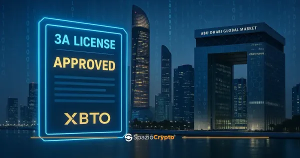 XBTO Ottiene Licenza 3A Completa da ADGM