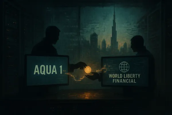 Web3port dietro Aqua 1 100M$ a Trump in Cripto