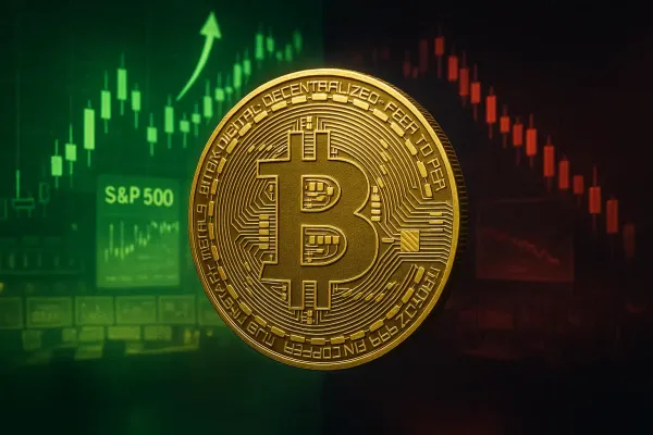Bitcoin si sgancia dalle azioni: rotta la correlazione storica