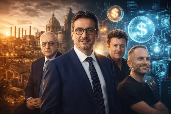 I 5 miliardari italiani più ricchi nel 2026: crypto in ascesa