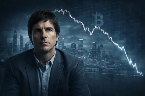 Bitcoin crolla: l’allarme di Michael Burry sul mercato crypto
